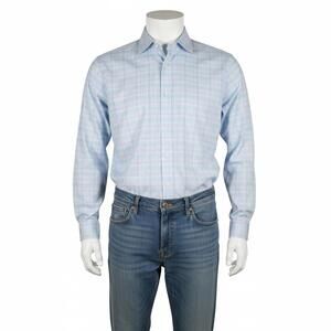 🔥 PREMIUM COMFORT | Tommy Hilfiger XL TH Flex Supima Shirt Soft Blue